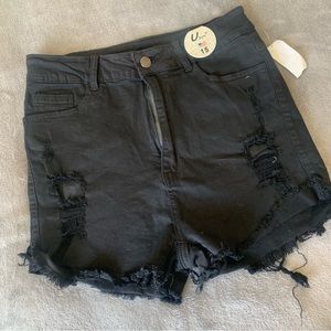 Size 15 high waisted shorts BRAND NEW